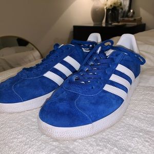 Blue Adidas Gazelle Sneakers